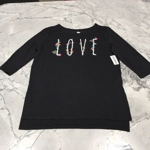 NWT! Old Navy 3/4 Sleeve Top